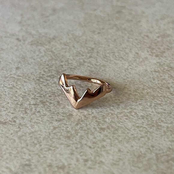Mr Kate Jewelry - Mr Kate Saber Rose Gold Midi Ring